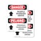 Signmission Safety Culture Sign, 10 in Width, Vinyl Decal, Rectangle, Bilingual OS-2PACK-DS-D-1014-VS-1517 - alternate 1